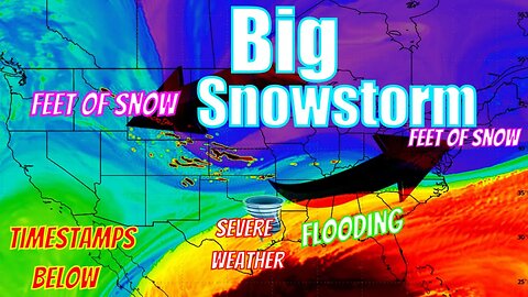 Multiple Snowstorms Coming Bringing Feet Of Snow Potentially!