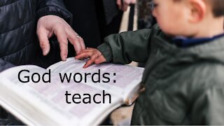 God words: teach