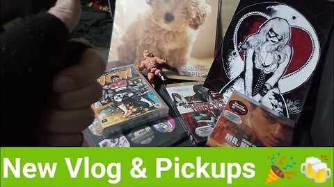 Blu-rays, Dog Calendar 🐕, Ric Flair & Happy Birthday Wishes to Alex Reed! 🎉🍻📸 Vlog by John H Shelton