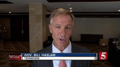 Governor Haslam Comments On Senate's Rejection Of Proposal For ACA Repeal