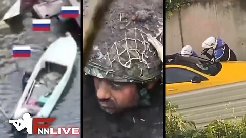 🔴 (NSFW) - Left Bank Kherson Raids, Buried Alive, France on Fire | Combat Footage Show