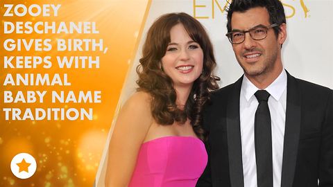 Zooey Deschanel gives baby boy a wild name (literally)