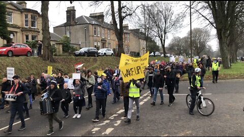 Stirling Freedom Rally - Video Highlights 15th Jan 2022