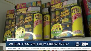 Where can you buy fireworks?