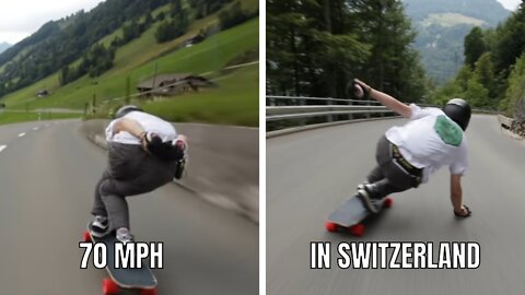 Raw Run || 70 mph in Switzerland
