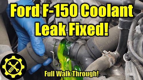 How to fix a coolant leak!