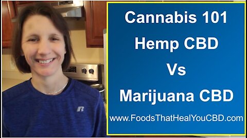 Cannabis 101 [Hemp CBD vs. Marijuana)