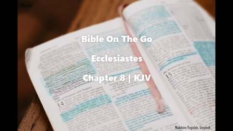 Ecclesiastes 8 | KJV