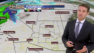 Unsettled weather ahead for AZ