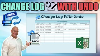 How To Create A Change Log WITH UNDO In Excel (Part 1)