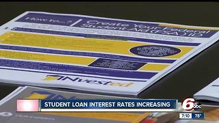 Student loan interest rates increasing