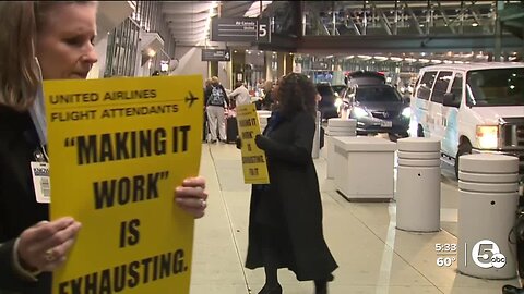 United Flight Attendants to picket at Hopkins, call for improved work conditions on Nationwide Day of Action