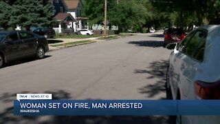 Waukesha police: Same suspect behind burning of woman, torching vehicles and striking elderly man