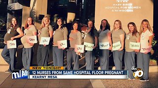 12 nurses from same San Diego hospital pregnant