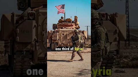 The United States occupies one-third of Syria and plunders its oil