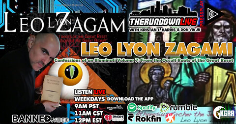 The Rundown Live #825 - Leo Lyon Zagami, Illuminati, Ukraine, Freemasonry, Dignity Order, UFO
