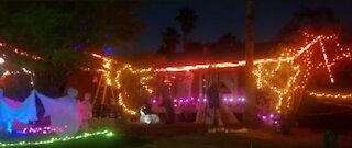 Viewer Stacy shows off her Halloween decorations