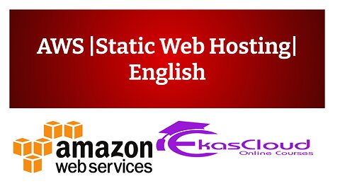 #AWS | Static Web Hosting | in English