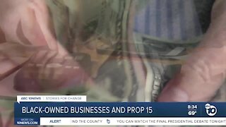 Black-owned businesses and Prop 15