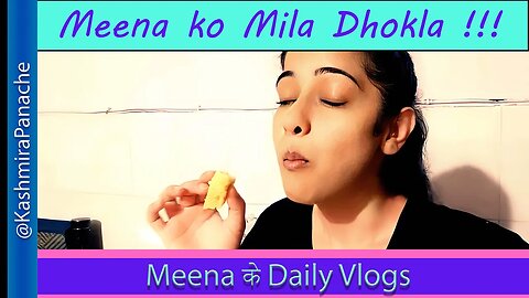 Aakhir Meena ko mila Dhokla Gujarat me | My new Vlog | हिंदी भाषा | #HindiVlogs #Meena