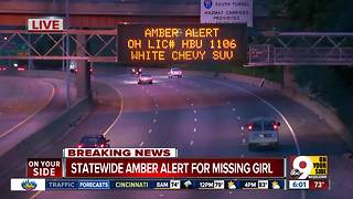 Statewide Amber Alert issued for Hamilton County girl; police believe she could be in danger