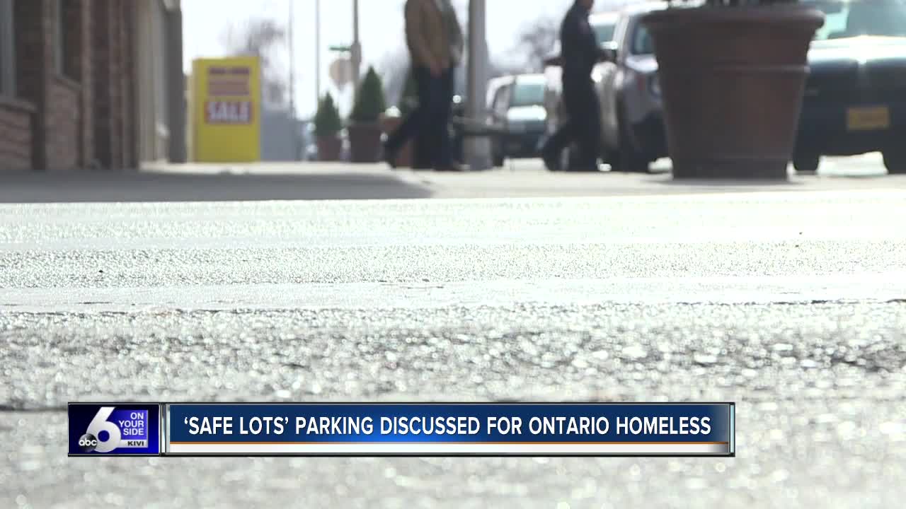 'Safe lots' parking discussed for Ontario homeless