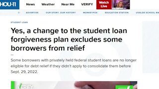 Biden secretly makes changes to student loan forgiveness