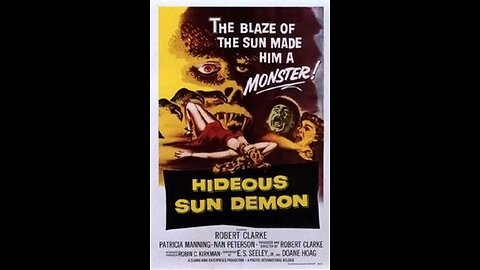 The Hideous Sun Demon 1958 Horror, free Sci Fi Movie