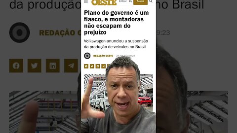 Plano do governo é um fiasco, e montadoras não escapam do prejuízo #shortsvideo