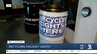 Holiday lights not working? Recycle them