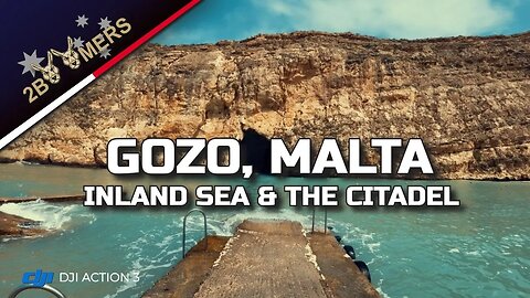 INLAND SEA AND THE CITADEL ON GOZO MALTA