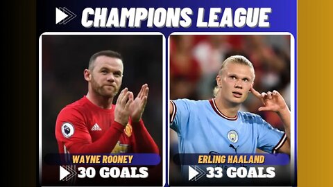 HAALAND SCORED MORE GOALS THAN THESE LEGENDS IN THE CHAMPIONS LEAGUE AND HE'S STILL 22 YEARS OLD 😱😱