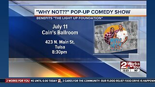 Pop-up comedy show in Tulsa