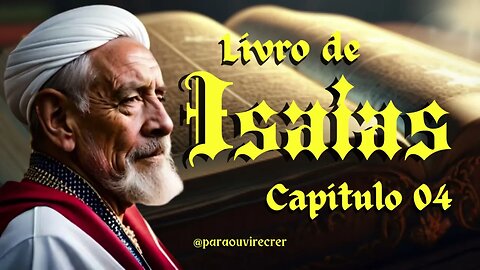 Isaías 4 (Bíblia Sagrada) #209 Com legenda @paraouvirecrer [ Resumo do capítulo na descrição]