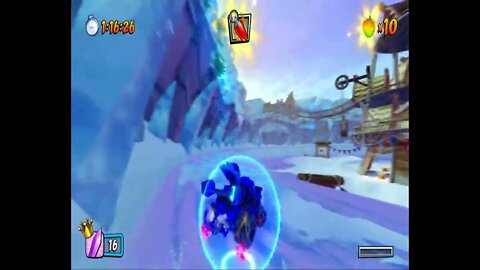The North Bowl Crystal Grab Nintendo Switch Gameplay - Crash Team Racing Nitro-Fueled