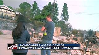 Ventura family loses everything to Thomas Fire