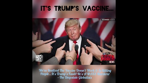 Calling Out President Donald J. Trump On The Vax