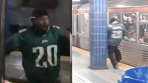 Even MORE Footage of Crazy Eagles Fan Who Ran into a Pole