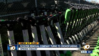 Scooter removal company turns to crowdfunding