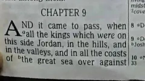 Joshua: Chapters 09-11