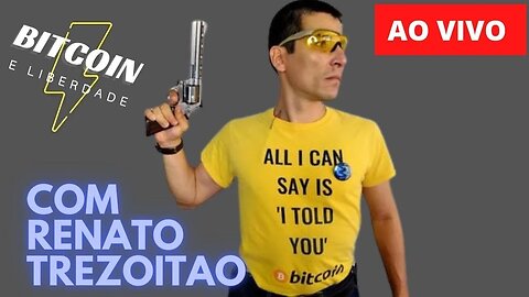 Live | Renato Amoedo e Ojeda falando sobre bitcoin e aleatoriedades atormentadoras para o estado.