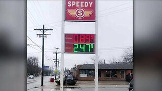 A Cleveland gas station was selling gas for 89 cents. Yes, 89 cents.