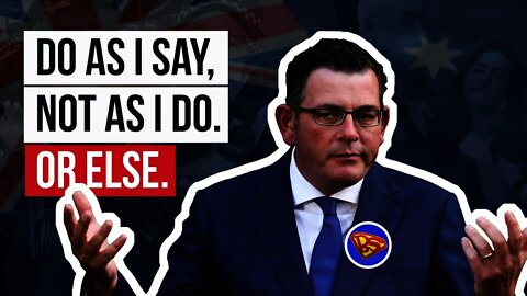 Daniel Andrews Fined By Police - Not Violently Arrested - For Breaking Own Mask Laws