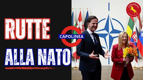 Il falco anti-italiano Rutte alla Nato