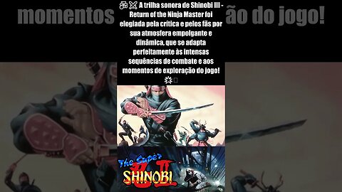 🎶 Os Segredos da Trilha Sonora de Shinobi III - Return of the Ninja Master do Mega Drive! 🎮 #4