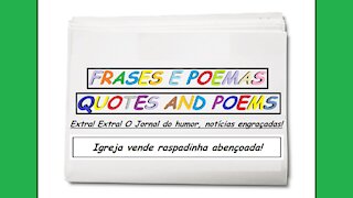 Notícias engraçadas: Igreja vende raspadinha abençoada! [Frases e Poemas]