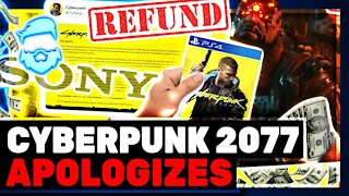 CD Projekt Red APOLOGIZES For Cyberpunk 2077 ADMITS Deceiving Us & Offers Refunds For PS4 & XBOX