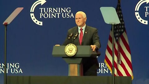 Vice President Mike Pence speaks at Turning Point USA conference in West Palm Beach