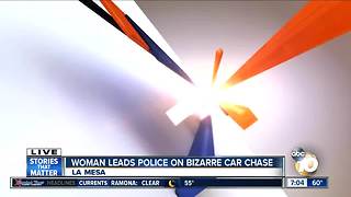 Bizarre chase ends