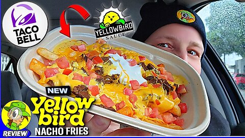 Taco Bell® YELLOWBIRD® NACHO FRIES Review 🌮🔔🐤🔥🍟 Yellowbird® Sauce! 🥵 Peep THIS Out! 🕵️‍♂️